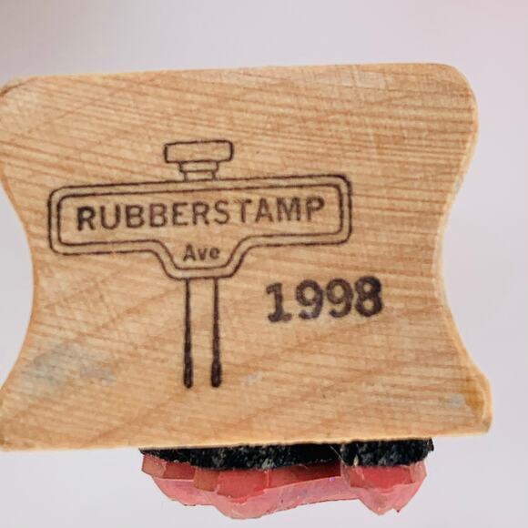 Rubber Stamp Lot Of 20 Christmas  Snowman Tree Wisemen Stocking Angel Reindeer - Picture 12 of 16